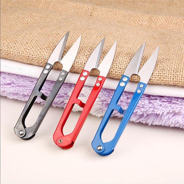 Thread Clipper With Finger Hole Snips Scissors Thread Scissors Sewing  Clipper Beading Thread Cutter Trimming Embroidery Thrum Yarn DSHP5 -   Israel