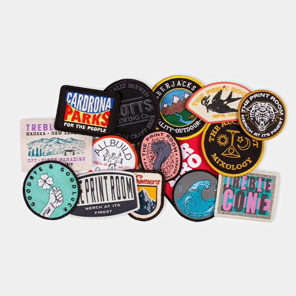 Custom Die Cut Embroidered Patches - QPATCHES-REG-EMB-DC - IdeaStage  Promotional Products