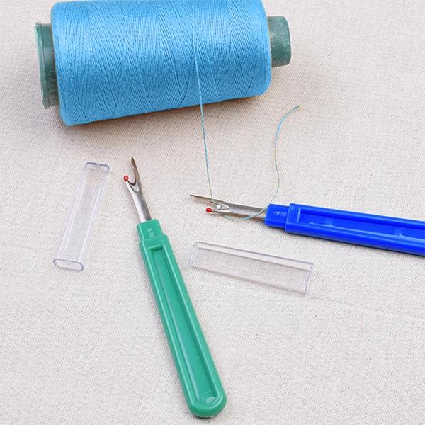 50 Pieces Sewing Seam Rippers,Stitch Thread Unpicker and Cutter for  Crafting (Blue) Blue