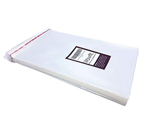 6x9 Inches 100 Count Cellophane Plastic Bags Resealable Plastic Bags