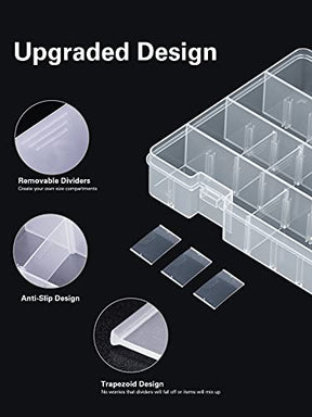 36 Grids Plastic Compartment Container Storage Organizer Box