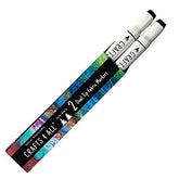 2 Pack Fabric Markers For Clothes Dual Tip Permanent Fabric Pens Laundry Marker