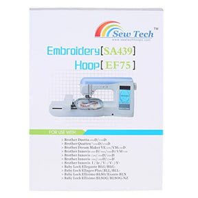 5x7 SA439 Embroidery Machine Hoops For Brother Machines