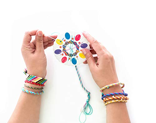 61 Pack Rainbow Color Embroidery Floss Friendship Bracelets Floss