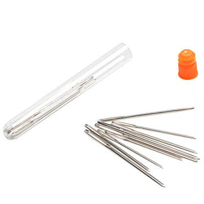 12 Pieces Large Eye Blunt Needles Stainless Sewing Needles