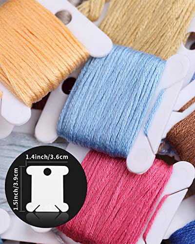 50 Colors Embroidery Floss Friendship Bracelets String With 12 Pcs Bobbins