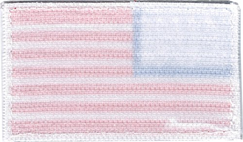 2 Pcs Hook & Loop USA Flag Patch Sew On America Patch