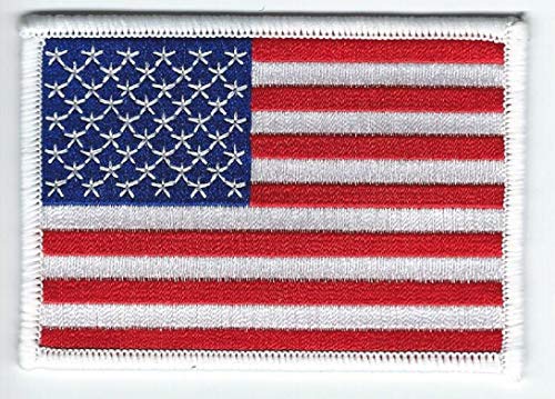 United States Of  America Flag Embroidered Patch Iron On Patch
