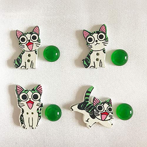 Kitten Needle Minder Magnet Needle Keeper For Embroidery Cross Stitch